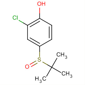 89634-79-7  Phenol, 2-chloro-4-[(1,1-dimethylethyl)sulfinyl]-