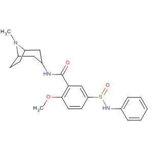 89652-93-7  Benzamide,2-methoxy-N-(8-methyl-8-azabicyclo[3.2.1]oct-3-yl)-5-[(phenylamino)sulfonyl]-, exo-