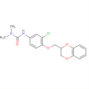 89664-90-4  Urea,N'-[3-chloro-4-[(2,3-dihydro-1,4-benzodioxin-2-yl)methoxy]phenyl]-N,N-dimethyl-