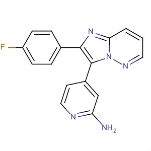 896737-65-8  2-Pyridinamine, 4-[2-(4-fluorophenyl)imidazo[1,2-b]pyridazin-3-yl]-