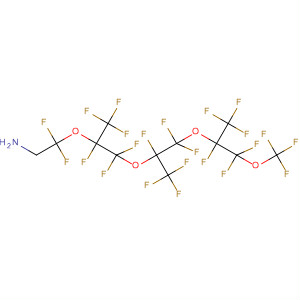 89686-00-0  2,5,8,11-Tetraoxatridecan-13-amine,1,1,1,3,3,4,6,6,7,9,9,10,12,12-tetradecafluoro-4,7,10-tris(trifluoromethyl)-