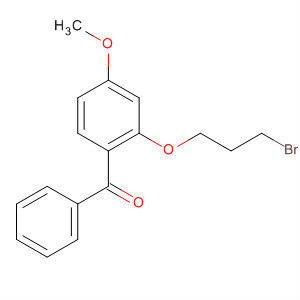 89719-02-8  Methanone, [2-(3-bromopropoxy)-4-methoxyphenyl]phenyl-