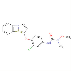 89721-85-7  Urea,N'-[4-(1,2-benzisothiazol-5-yloxy)-3-chlorophenyl]-N-methoxy-N-methyl-
