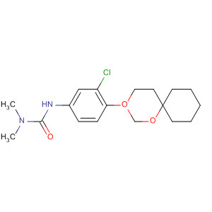 89729-83-9  Urea,N'-[3-chloro-4-(1,3-dioxaspiro[5.5]undec-3-yl)phenyl]-N,N-dimethyl-