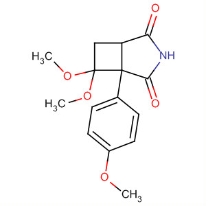 89733-41-5  3-Azabicyclo[3.2.0]heptane-2,4-dione,7,7-dimethoxy-1-(4-methoxyphenyl)-