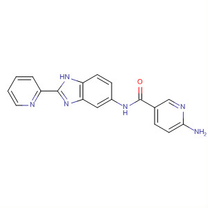 897399-71-2  3-Pyridinecarboxamide,6-amino-N-[2-(2-pyridinyl)-1H-benzimidazol-5-yl]-
