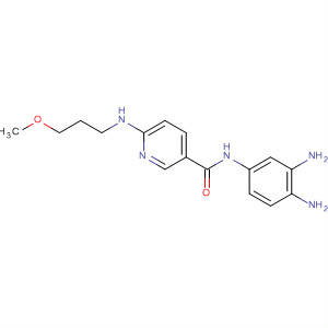 897399-84-7  3-Pyridinecarboxamide,N-(3,4-diaminophenyl)-6-[(3-methoxypropyl)amino]-