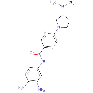 897399-85-8  3-Pyridinecarboxamide,N-(3,4-diaminophenyl)-6-[3-(dimethylamino)-1-pyrrolidinyl]-