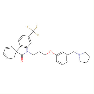 897405-07-1  [1,1'-Biphenyl]-4-carboxamide,N-[3-[3-(1-pyrrolidinylmethyl)phenoxy]propyl]-4'-(trifluoromethyl)-
