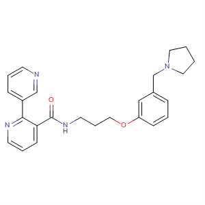 897406-03-0  [2,3'-Bipyridine]-5-carboxamide,N-[3-[3-(1-pyrrolidinylmethyl)phenoxy]propyl]-