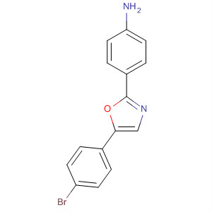 89752-95-4  Benzenamine, 4-[5-(4-bromophenyl)-2-oxazolyl]-