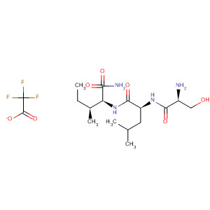 89762-71-0  L-Isoleucinamide, L-seryl-L-leucyl-, mono(trifluoroacetate) (salt)