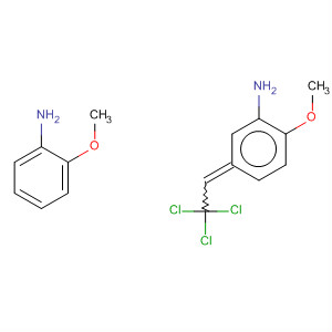 89264-26-6  Benzenamine, 3,3'-(2,2,2-trichloroethylidene)bis[6-methoxy-