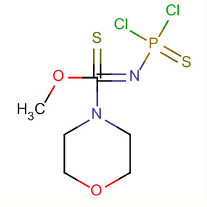 89269-24-9  4-Morpholinecarboximidothioic acid, N-(dichlorophosphinothioyl)-,methyl ester