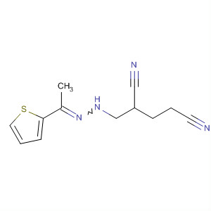 89272-96-8  Pentanedinitrile, 2-[[[1-(2-thienyl)ethylidene]hydrazino]methyl]-