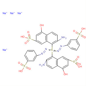 89273-69-8  2-Naphthalenesulfonic acid,8,8'-[thiobis[(3-sulfo-4,1-phenylene)azo]]bis[7-amino-4-hydroxy-,tetrasodium salt