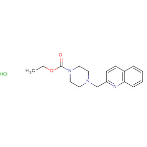 89292-75-1  1-Piperazinecarboxylic acid, 4-(2-quinolinylmethyl)-, ethyl ester,hydrochloride