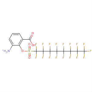 89298-74-8  Benzoic acid, [[(heptadecafluorooctyl)sulfonyl]oxy]-, ammonium salt