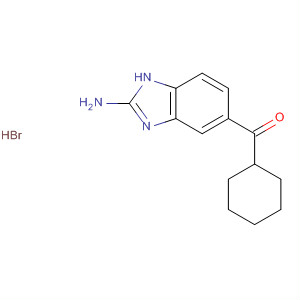 89313-41-7  Methanone, (2-amino-1H-benzimidazol-5-yl)cyclohexyl-,monohydrobromide