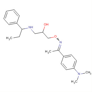 89331-49-7  Ethanone, 1-[4-(dimethylamino)phenyl]-,O-[2-hydroxy-3-[(1-phenylpropyl)amino]propyl]oxime