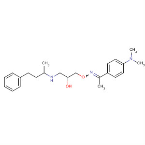 89331-60-2  Ethanone, 1-[4-(dimethylamino)phenyl]-,O-[2-hydroxy-3-[(1-methyl-3-phenylpropyl)amino]propyl]oxime