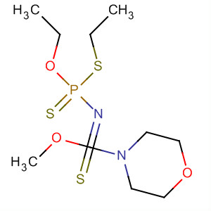 89337-12-2  4-Morpholinecarboximidothioic acid,N-[ethoxy(ethylthio)phosphinothioyl]-, methyl ester