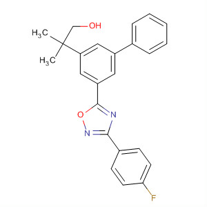 893389-92-9  [1,1'-Biphenyl]-2-ol,5-(1,1-dimethylethyl)-3-[3-(4-fluorophenyl)-1,2,4-oxadiazol-5-yl]-