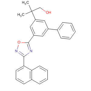 893390-07-3  [1,1'-Biphenyl]-2-ol,5-(1,1-dimethylethyl)-3-[3-(1-naphthalenyl)-1,2,4-oxadiazol-5-yl]-