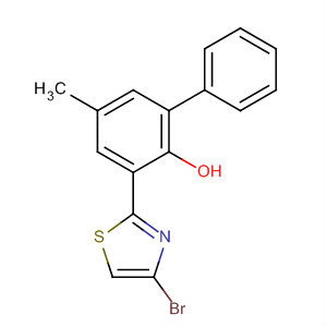 893392-84-2  [1,1'-Biphenyl]-2-ol, 3-(4-bromo-2-thiazolyl)-5-methyl-