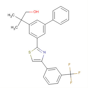 893393-89-0  [1,1'-Biphenyl]-2-ol,5-(1,1-dimethylethyl)-3-[4-[3-(trifluoromethyl)phenyl]-2-thiazolyl]-