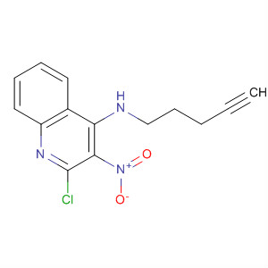 893406-33-2  4-Quinolinamine, 2-chloro-3-nitro-N-4-pentynyl-