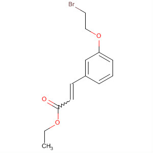 893429-01-1  2-Propenoic acid, 3-[3-(2-bromoethoxy)phenyl]-, ethyl ester