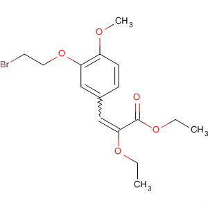 893429-07-7  2-Propenoic acid, 3-[3-(2-bromoethoxy)-4-methoxyphenyl]-2-ethoxy-,ethyl ester