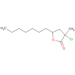 89344-91-2  2(3H)-Furanone, 3-chloro-5-heptyldihydro-3-methyl-