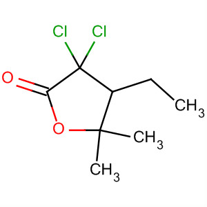 89345-12-0  2(3H)-Furanone, 3,3-dichloro-4-ethyldihydro-5,5-dimethyl-