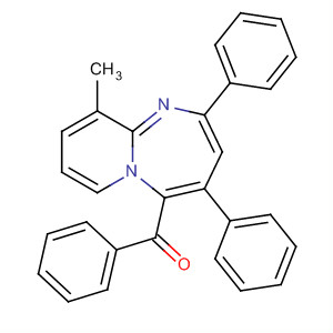 89374-12-9  Methanone,(10-methyl-2,4-diphenylpyrido[1,2-a][1,3]diazepin-5-yl)phenyl-