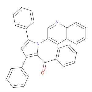 89374-16-3  Methanone, [3,5-diphenyl-1-(3-quinolinyl)-1H-pyrrol-2-yl]phenyl-