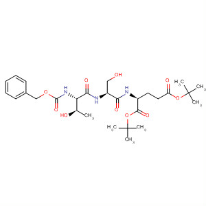 89375-53-1  L-Glutamic acid, N-[N-[N-[(phenylmethoxy)carbonyl]-L-threonyl]-L-seryl]-,bis(1,1-dimethylethyl) ester