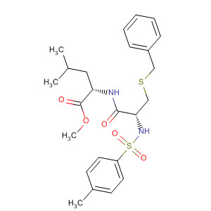 89384-78-1  L-Leucine, N-[N-[(4-methylphenyl)sulfonyl]-S-(phenylmethyl)-L-cysteinyl]-,methyl ester