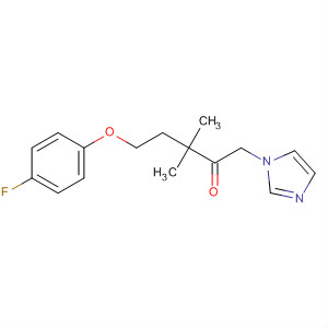 89392-22-3  2-Pentanone, 5-(4-fluorophenoxy)-1-(1H-imidazol-1-yl)-3,3-dimethyl-