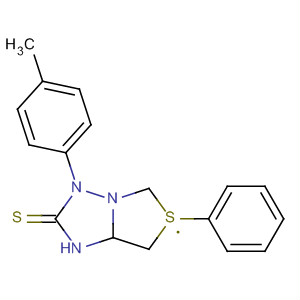 89405-92-5  1H,5H-Thiazolo[3,4-b][1,2,4]triazole-2(3H)-thione,1-(4-methylphenyl)-5-phenyl-