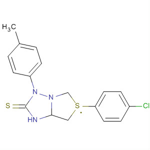 89405-93-6  1H,5H-Thiazolo[3,4-b][1,2,4]triazole-2(3H)-thione,5-(4-chlorophenyl)-1-(4-methylphenyl)-