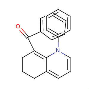 89409-15-4  Methanone, phenyl(1,5,6,7-tetrahydro-1-phenyl-8-quinolinyl)-