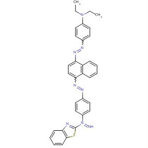 89434-80-0  Benzenamine,4-[[4-[[4-(2-benzothiazolylazo)phenyl]azo]-1-naphthalenyl]azo]-N,N-diethyl-