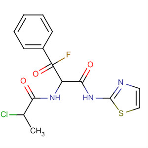 89441-28-1  Benzenepropanamide,2-[(2-chloro-1-oxopropyl)amino]-3-fluoro-b-oxo-N-2-thiazolyl-