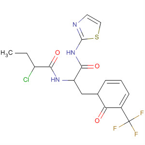 89441-30-5  Benzenepropanamide,2-[(2-chloro-1-oxobutyl)amino]-b-oxo-N-2-thiazolyl-3-(trifluoromethyl)-