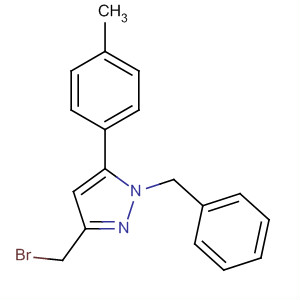 894421-72-8  1H-Pyrazole, 3-(bromomethyl)-5-(4-methylphenyl)-1-(phenylmethyl)-
