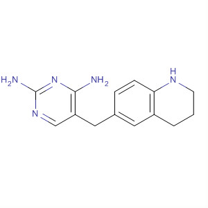 89445-69-2  2,4-Pyrimidinediamine, 5-[(1,2,3,4-tetrahydro-6-quinolinyl)methyl]-