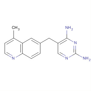89445-87-4  2,4-Pyrimidinediamine, 5-[(4-methyl-6-quinolinyl)methyl]-
