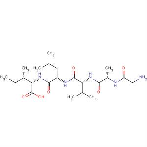 89447-21-2  L-Isoleucine, N-[N-[N-(N-glycyl-L-alanyl)-D-valyl]-L-leucyl]-